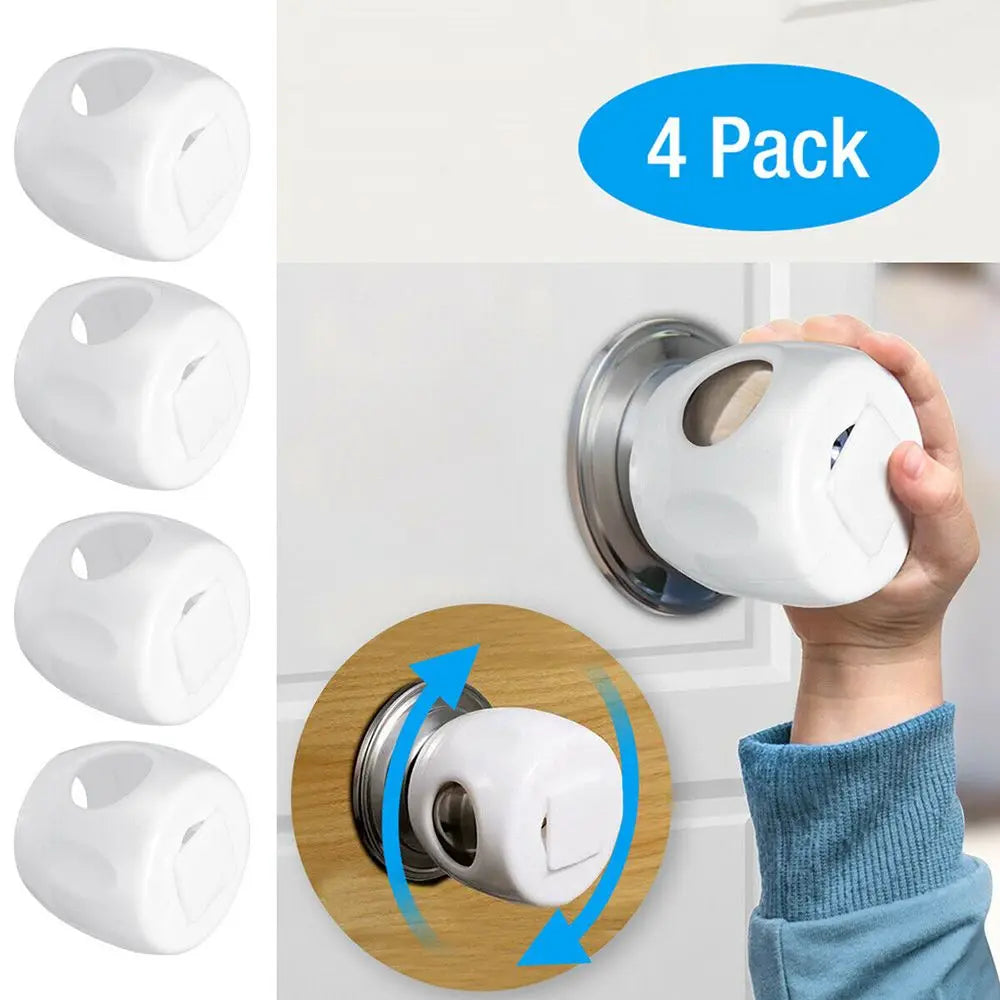 SafeGrip Door Knob Covers (4 Pack)