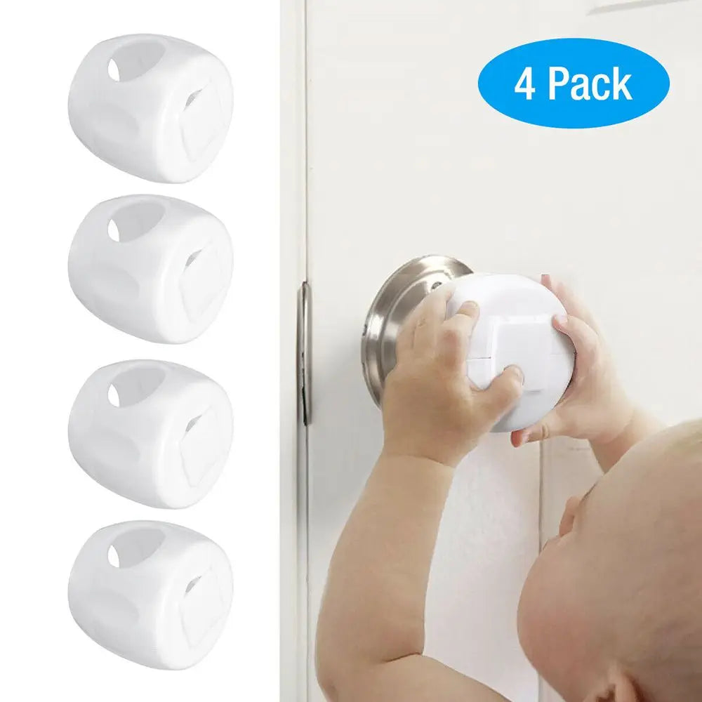 SafeGrip Door Knob Covers (4 Pack)